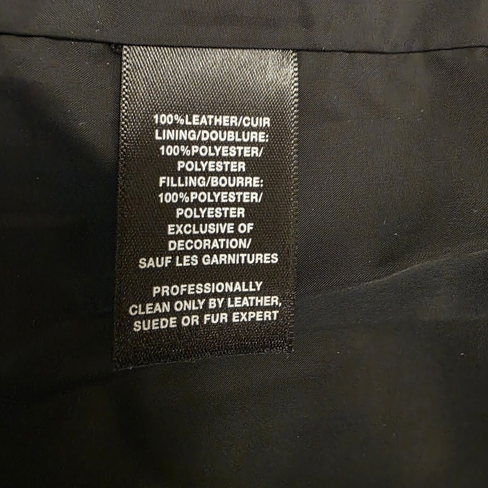 🔥Lafayette 148 Black 💯 Leather Vest - Picture 15 of 17